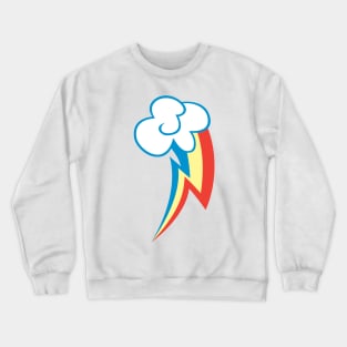 Rainbow Dash Cutie Mark Apparel Crewneck Sweatshirt